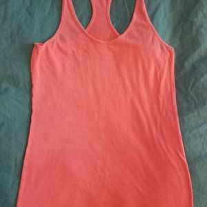 LAST CHANCE!! VSPINK Tank Top S Logo Coral Pink